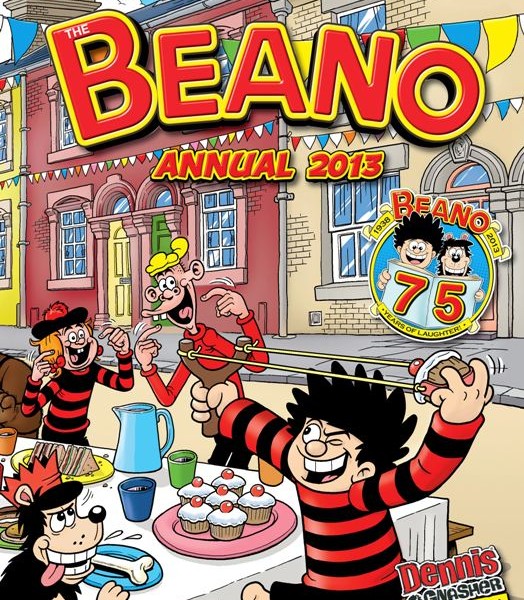 Highlight to promote 75th Beano Annual