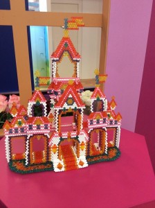 An awesome Aquabeads castle from Japan
