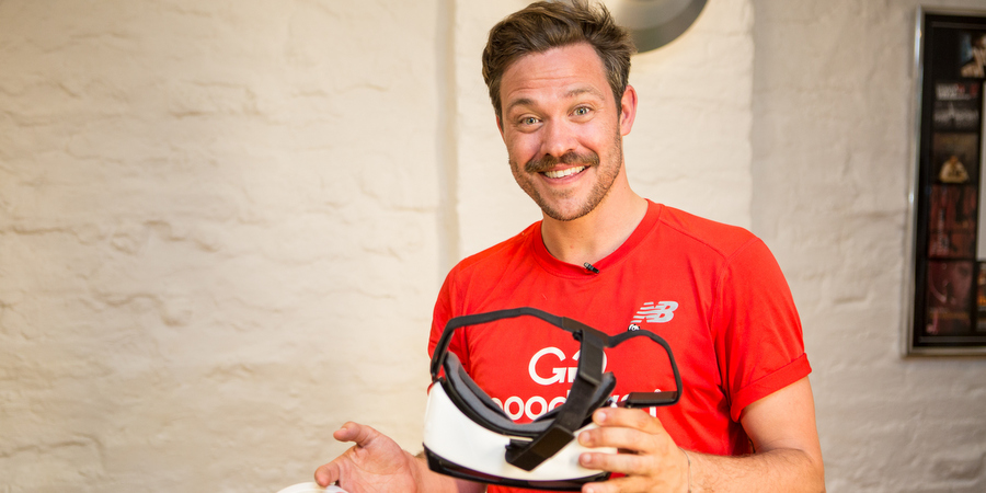 Will Young tests WWF-UK’s VR Tiger Experience