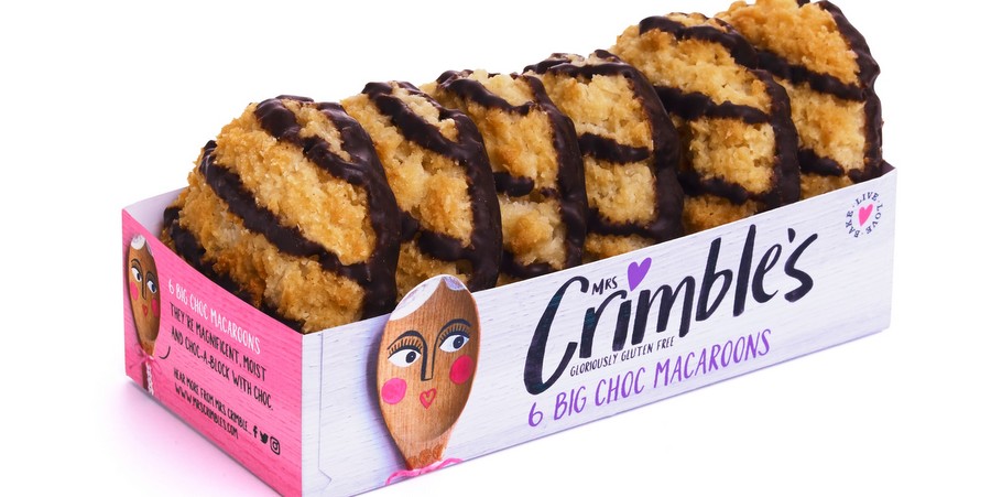 Glorious new look for gluten-free Mrs Crimble’s