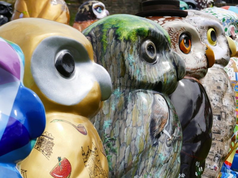 Minerva’s Owls of Bath Sculptures Unveiled Minerva’s Owls of Bath Sculptures Unveiled