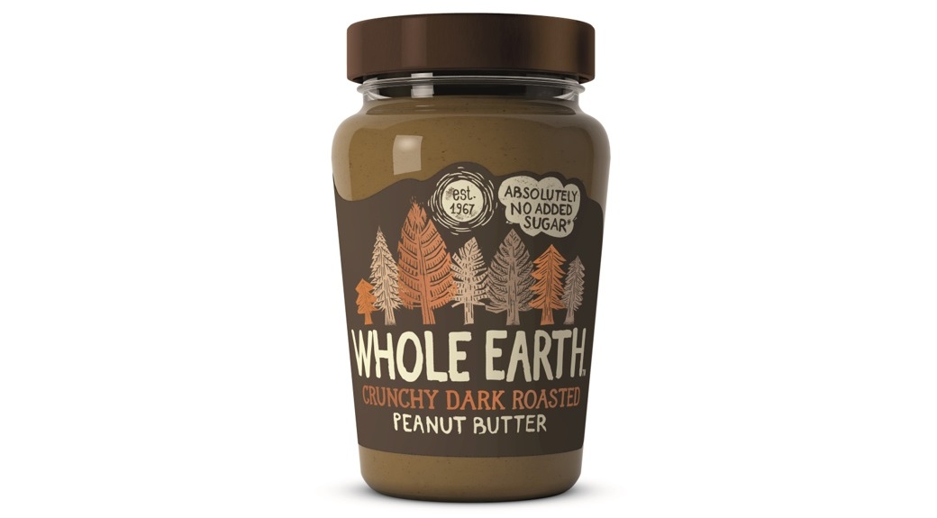 Whole Earth Dark Roasted Peanut Butter
