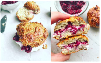 Influencer cleanleanbakes vegan scones